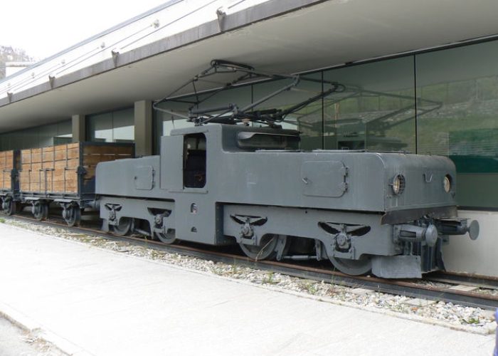 La locomotiva del trenino di Cogne