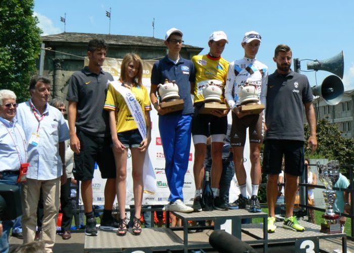 I vincitori dell'ultima tappa del Giro della Valle d'Aosta