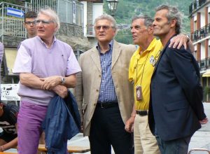 Roberto Tavola, Gianfranco Leoncini, Bruno Mazzia al ritiro della Juventus