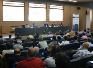 Apertura del seminario dedicato alla frana di La Saxe