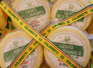 caciotte di solidarietà Coldiretti