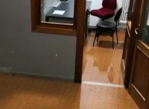 palestra allagata