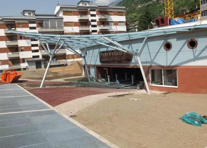 Il nuovo parcheggio dell'Ospedale Parini