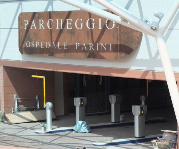 Il nuovo parcheggio dell'Ospedale Parini