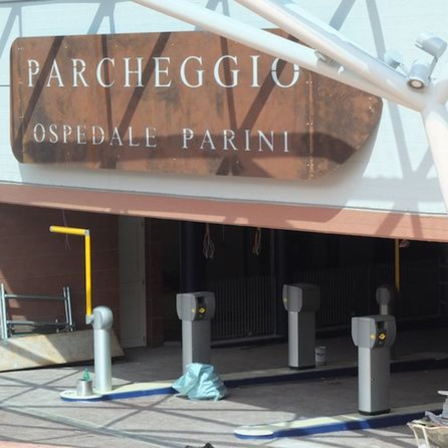Il nuovo parcheggio dell'Ospedale Parini