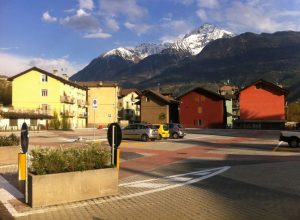 Il parcheggio di via Saint-Martin-De-Corléans