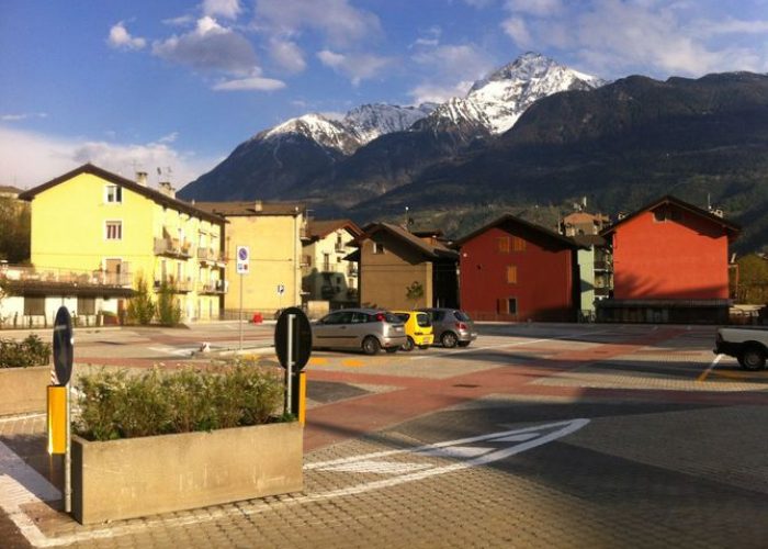 Il parcheggio di via Saint-Martin-De-Corléans