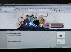 Un'immaghine del sito