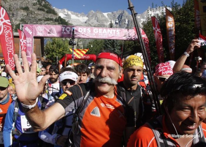 Partenza Tor des Géants 2014 - Foto Matteo Scieghi