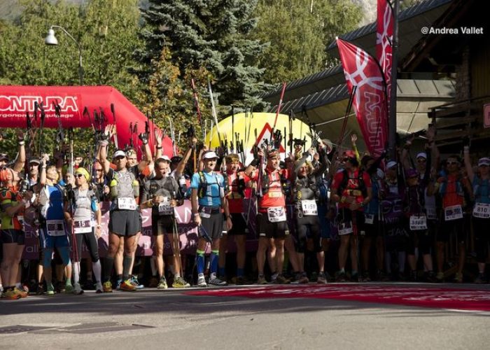 Partenza Tor des Géants 2014 - Ph. Andrea Vallet