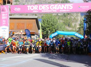 Partenza Tor des Géants 2017