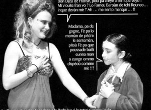 "La Pégna Rigolada" recita Le Barbyì de Couliye" in versione fotoromanzo
