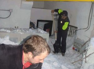 I volontari della Protezione civile