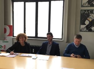 Da sx Antonella Barillà, Matteo Pellicciotta e Fulvio Centoz