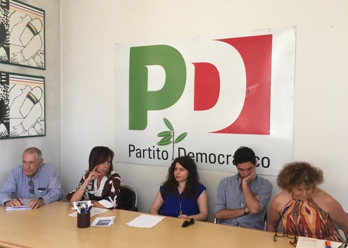 Nella foto da sx Giovanni Sandri, Anita Monbello, Sara Timpano, Matteo Pellicciotta e Antonella Barillà