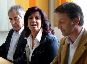 Da destra Raimondo Donzel Carmela Fontana e Marino Guglielminotti Gaiet