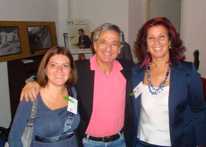Da sx: Giuliana Ferrero, Antonio De Marco, Carmela Fontana