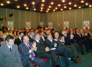 La platea al Grand Hotel Billia