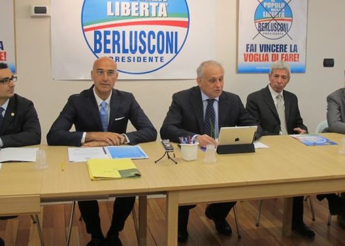 Presentazione della lista del PdL