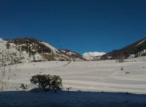 Pedalata invernale a La Thuile