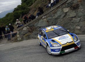 La Citroen C4 WRC di Luca Pedersoli