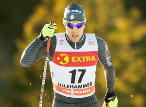 Pellegrino nella sprint di Lillehammer - foto FISI