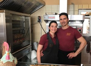 Diego Biasi e Concetta Fazari della gastronomia Piccola Genova