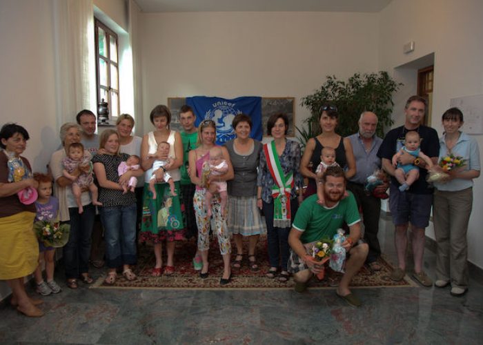 La consegna delle pigotte