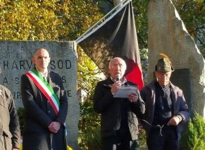 L'inaugurazione di Place soldats de Charvensod