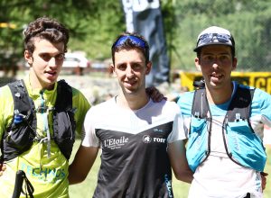 Il podio della 45 km del Gran Paradiso Trail