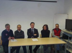 Da sx Porrettaz, Pesenti, Lanièce, Riccardi