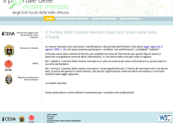 portale mostre mercato