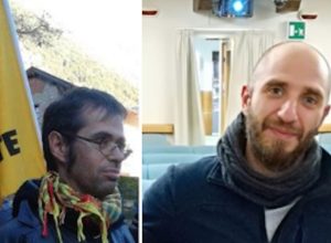 Potere al popolo  - Da dx Francesco Rappazzo e Alex Glarey