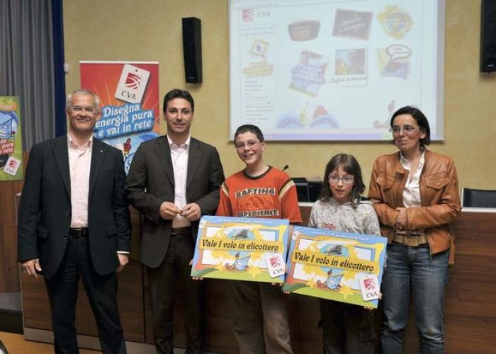 I bambini vincitori del concorso