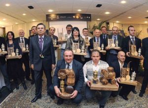 I Premiati alle Grolle d'oro dei formaggi 2009