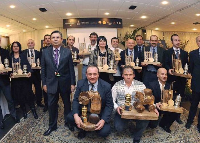 I Premiati alle Grolle d'oro dei formaggi 2009