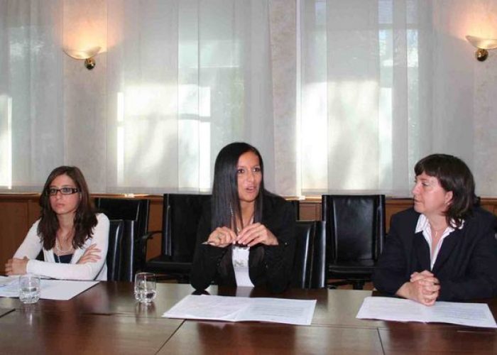 Da sx: Valeria Sapone, Emily Rini e Ivana Meynet