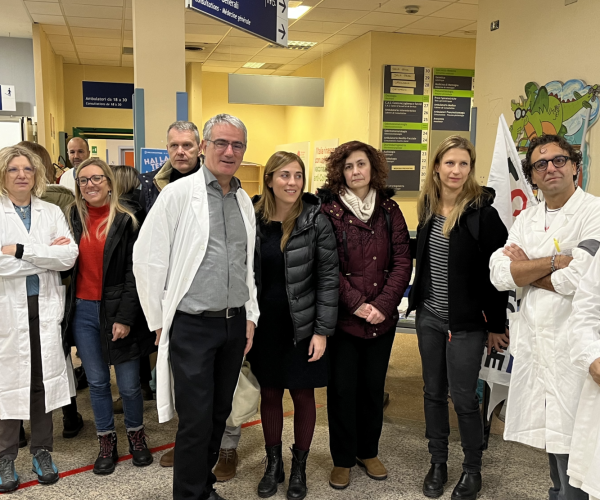 presidio sciopero medici e infermieri
