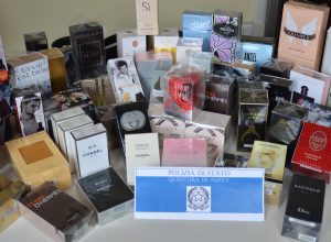 profumi sequestrati