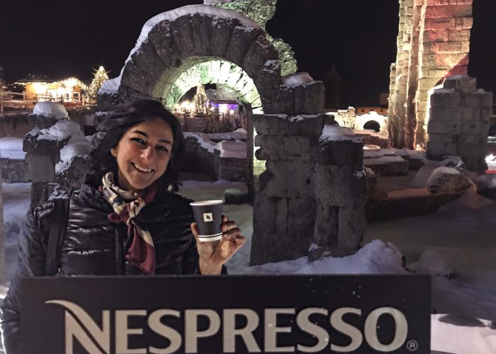 L'appuntamento con il "Nespresso" di "Valmatic" è al "Marché Vert Noël".