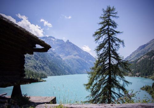 Il rascard del lago di Place Moulin