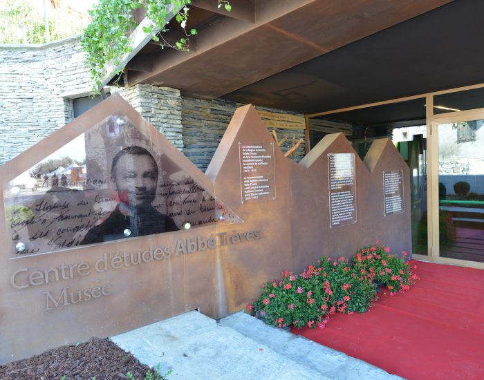 L'ingresso del Centre Abbé Trèves a Emarèse