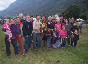 Pinson (687 kg) della società La Borettaz, reina di 1a categoria