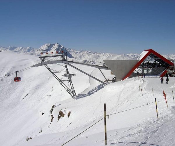 Rendering della stazione di arrivo di Green Way