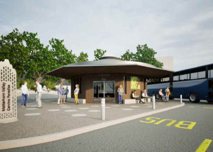 render stazione chatillon