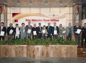 I premiati al 17esimo Prix litteraire René Willien
