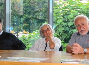 Da sx: Mario Blatto, Adalberto Perosino, Maura Susanna