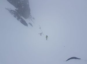 Le ricerche sul versante valdostano del Cervino.