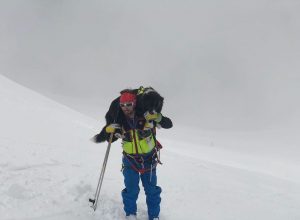 Le operazioni di ricerca sul Monte Rosa.