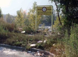 I rifiuti presenti nell'area della Croix Noire